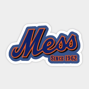 New York MESS Sticker